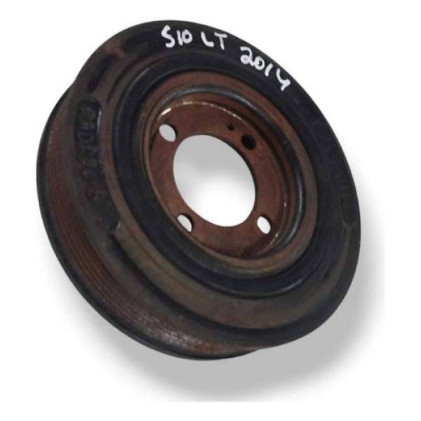 Polia Do Virabrequim Chevrolet S10 2.4 2014 A 2016 030214