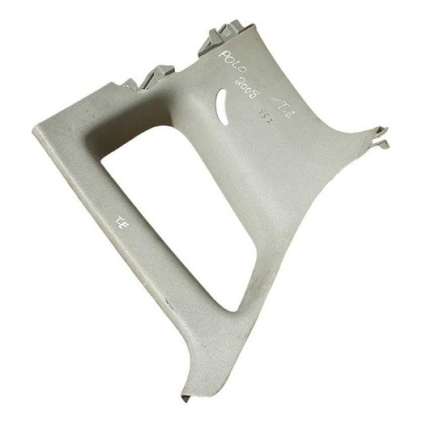 Acabamento Sub Coluna Tras Esquerda Vw Polo 2008 6q4867287b