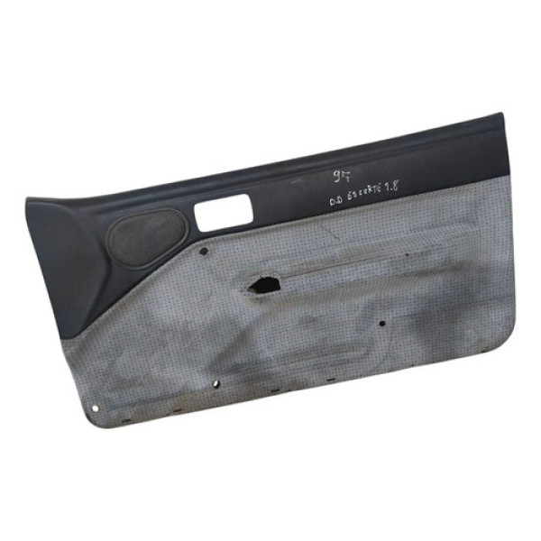 Forro De Porta Dianteiro Direito Ford Escort 1995 A 1998 Cinza E Preto