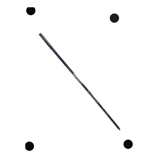 Friso Inferior Porta Traseiro Esquerdo Meriva 1.4  2010 Preto