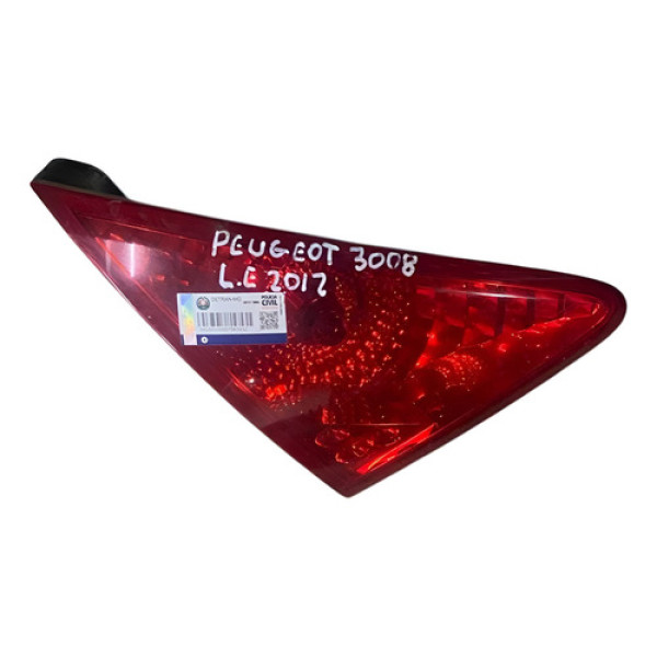 Lanterna Traseira Esquerda Peugeot 3008 2010/2011/2012/2013 Esquerdo/motorista Vermelho
