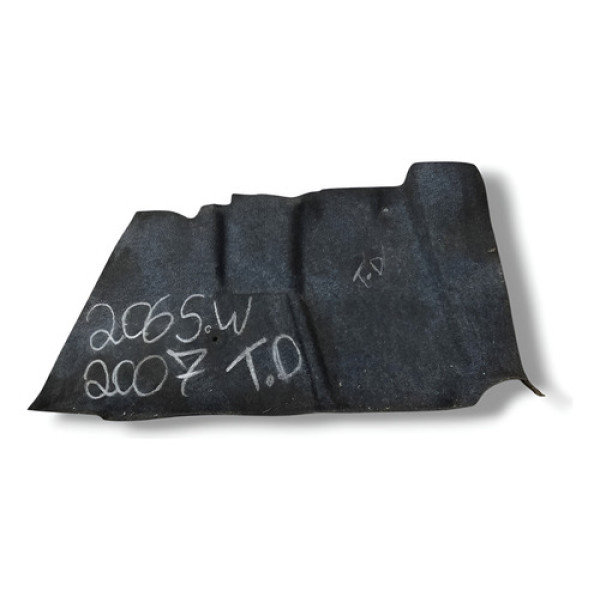 Forro Direito Porta Mala Peugeot 206 Sw 2007 2008 96551457zu