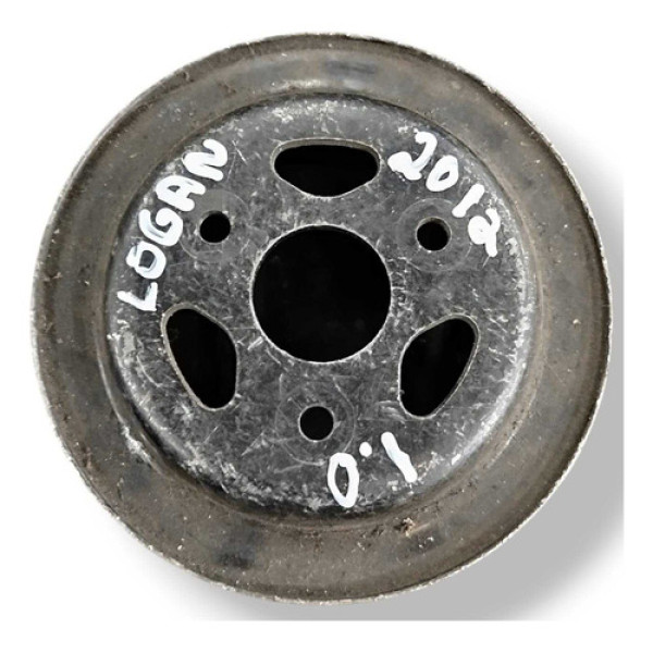 Polia Bomba Hidráulica Renault Logan 1.0 2011 2012 2013 2014 Cinza