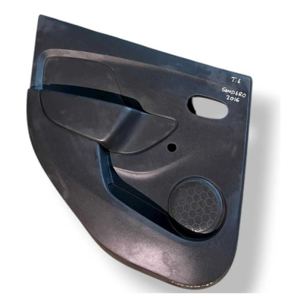 Forro Porta Traseira Esquerda Renault Sandero 2016 829a17112 Preto