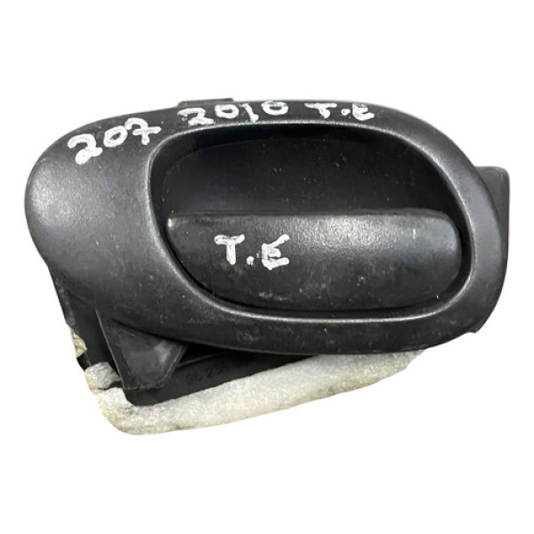 Maçaneta Interna Trasei Esquerda Peugeot 207 2010 9623698477 Traseira