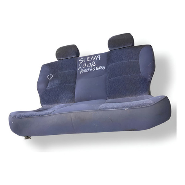 Banco Traseiro Com Detalhe Fiat Siena 1.0 2002 2003 2004 Azul