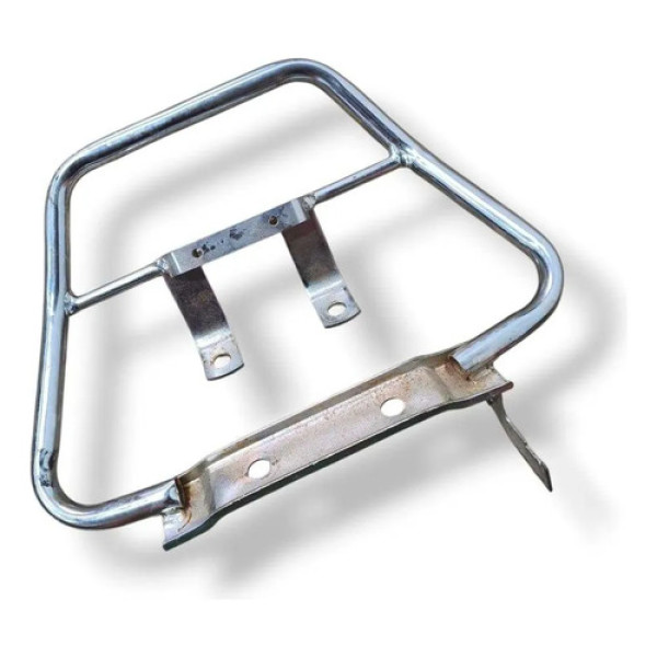 Churrasqueira Bagageiro Honda Cg 150 Titan 2004 2005 A 2008 Prateado