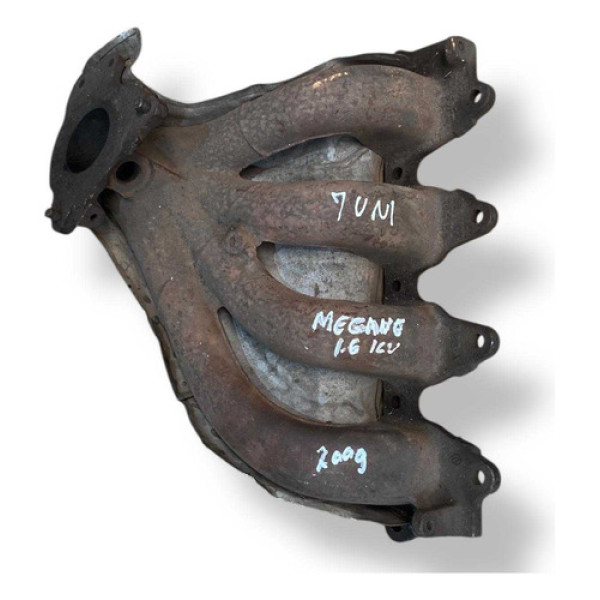 Coletor Escape Renault Megane 1.6 16v 2008 2009 2010 2011