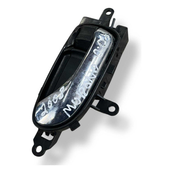 Maçaneta Interna Dianteira Direita Nissan Murano 3.5 V6 2008 Prateado Dianteira