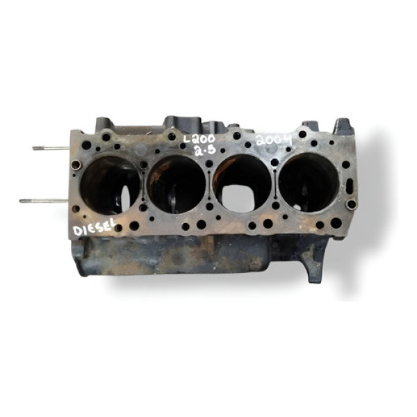 Bloco Motor  Mitsubishi L200 2.5 Diesel 2004 2005 2006 2007