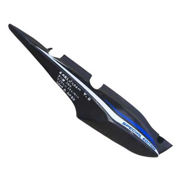 Carenagem Traseira Direito Fan 150  Titan 150 2009 A  150093 Vermelho