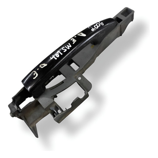 Maçaneta Externa Dianteira Esquerda 407 Sw 2006 9653401680 Preto Dianteira