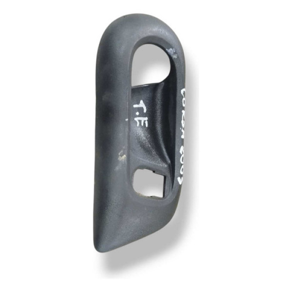 Moldura Maçaneta Interna Tras Esquerda Gm Corsa 2003 9227712 Vermelho Traseira