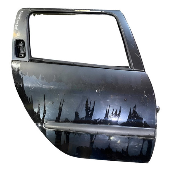 Porta Traseira Direita Peugeot 206 1.4 2006  Traseira Direita Preto