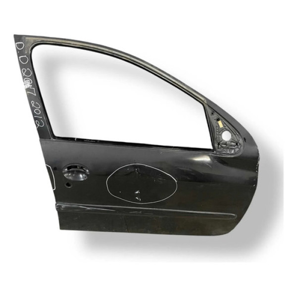 Porta Dianteira Direita Peugeot 207 2007 2008 A 2012 Detalhe Dianteira Direita Preto