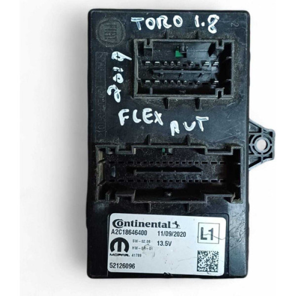 Módulo Conforto Fiat Toro Cronos Argo 1.8 2019 52126096