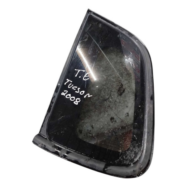 Vidro Vigia Traseira Esquerda Hyundai Tucson 2008 878102e100