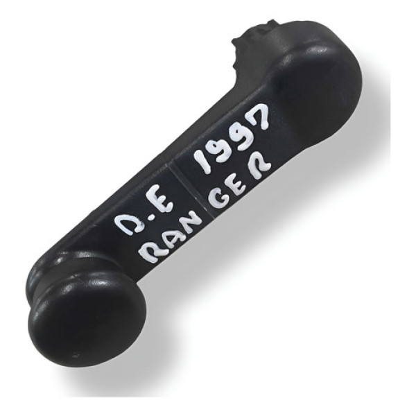 Manivela De Vidro Dianteira Esquerda Ford Ranger 1997 1998 Prateado