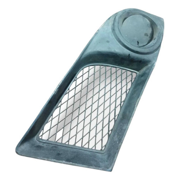 Moldura Grade Farol Milha Direito Fiat Doblo 2014 100179742 Preto Ambos Lados