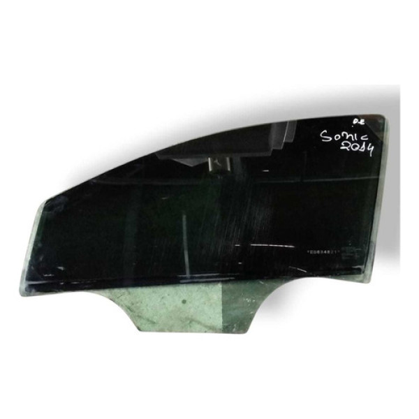 Vidro Porta Dianteira Esquerda Chevrolet Sonic Ltz 1.6 2014