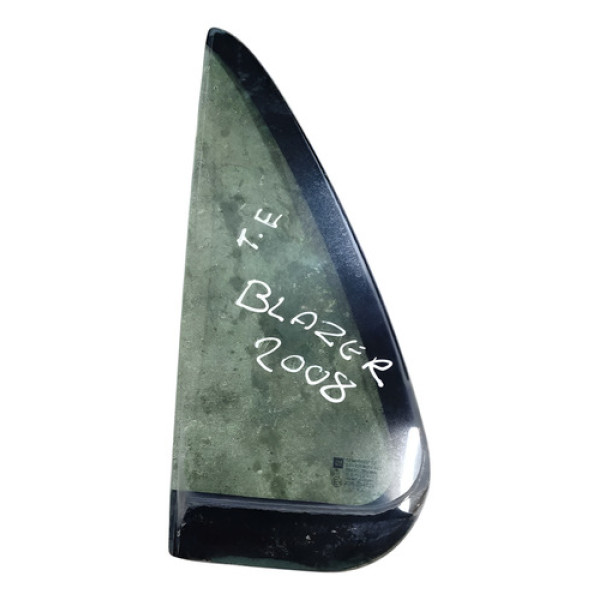 Vidro Fixo Porta Traseira Esquerda Chevrolet  Blazer  2008