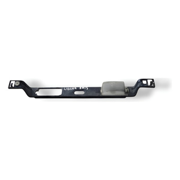 Suporte Luz Placa Traseira Nissan Livina 1.8 2012 2013 2014 Preto