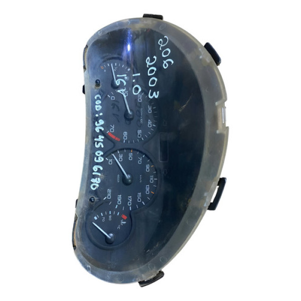 Painel Instrumento Peugeot 206 2003 555000301200/9645096180 Água