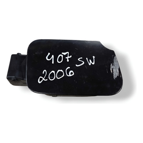 Tampa Portinhola Tanque Combustível Peugeot 407 Sw 2006 Preto