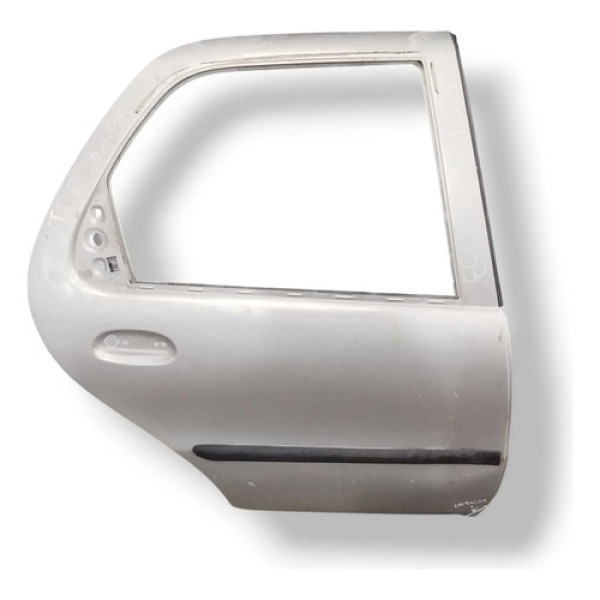 Porta Traseira Direita Fiat Palio 2003 2004 A 2006 Detalhe Traseira Direita Branco