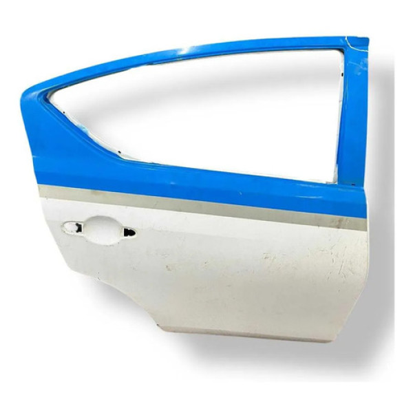 Porta Traseira Direita Nissan Versa 2018 2019 2020 Detalhe Traseira Direita Branco