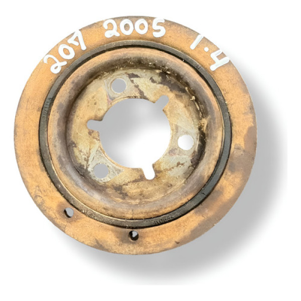 Polia Do Virabrequim Peugeot 207 1.4 2005 2006 2007 2008