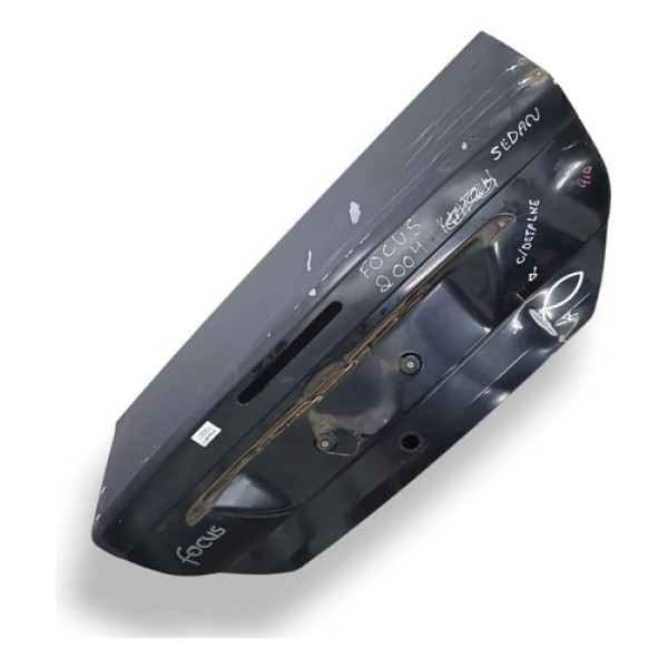 Tampa Traseira Porta Malas Ford Focus Sedan 2003/05 Detalhe Preto