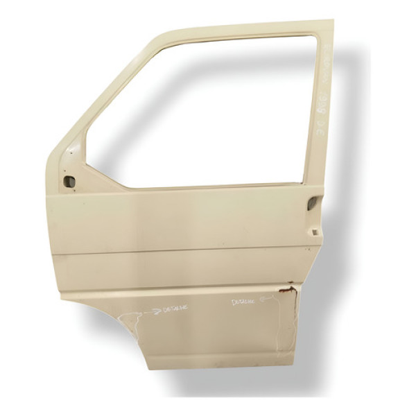 Porta Dianteira Esquerda Vw Eurovan/caravelle C/detalhe 1998 Bege Esquerda Dianteira