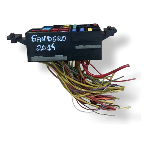 Caixa Fusíveis Rele Renault Sandero 1.0 2013 2014 7703297597