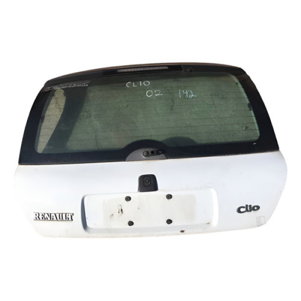 Tampa Traseira Renault Clio 2002 Branco