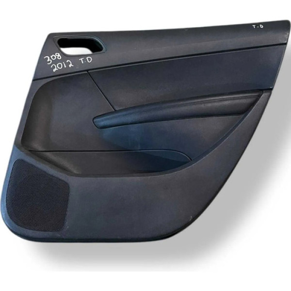 Forro Porta Traseiro Direito Peugeot 308 2012 9676428577