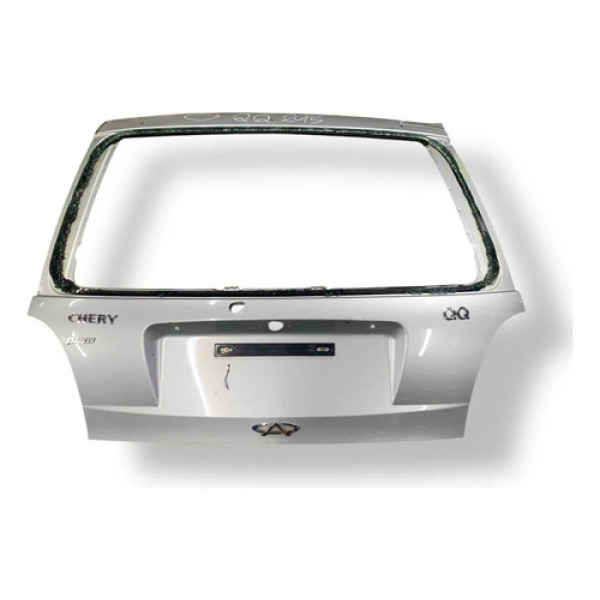 Tampa Traseira Porta Malas Chery Qq 1.0 2012 A 2015 Detalhe Branco