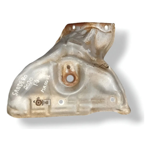 Protetor Calor Escape Renault Sandero 2015 A 2020 208082328r Prateado