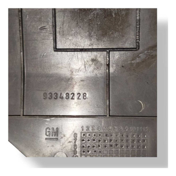 Acabamento Banco Traseiro Chevrolet Meriva 2008 93348228