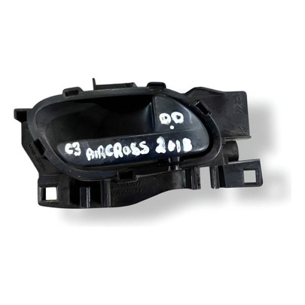 Maçaneta Interna Dianteira Direita Citroën C3 1.4 1904002 Preto