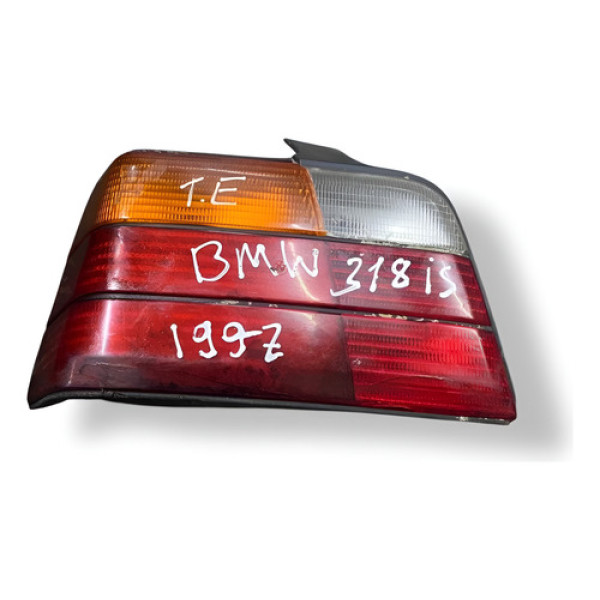 Lanterna Traseira Esquerda Bmw  318i S 1.9 1997 1998 1999  Esquerdo/motorista Branca