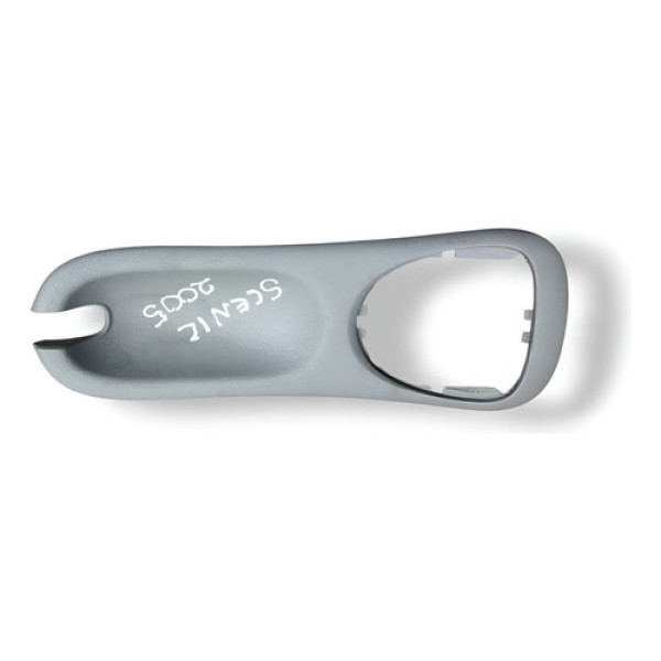 Moldura Alavanca Cambio Trambulador Scenic 2005  7702280127 Cinza Liso