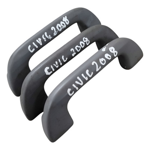 Kit 3 Puxadores Alça Teto Honda  Civic Lxs 2008 2009 2010  Cinza
