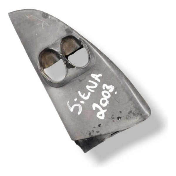 Moldura Do Botão Duplo Vidro Elétrico Fiat Siena 2001 31262