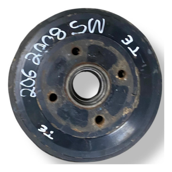 Cubo Traseiro Esquerdo Peugeot 206 Sw 2008 2009 2010  2011