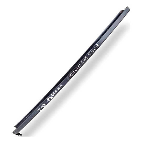 Guia Canaleta Vidro Traseira Direita Honda Civic Lxs 2008 Preto