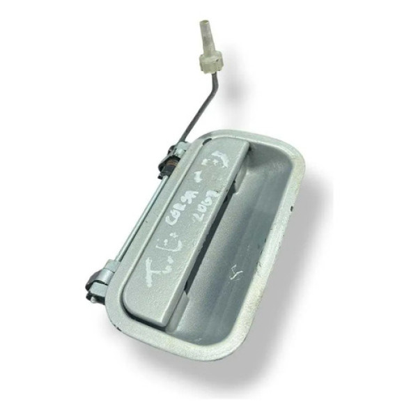 Maçaneta Externa Tras Esquerda Corsa Classic 2008 93251723 Prateado Traseira