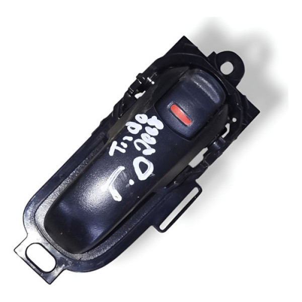 Maçaneta Interna Traseira Direita Nissan Tiida 1.8s 2008 Cinza