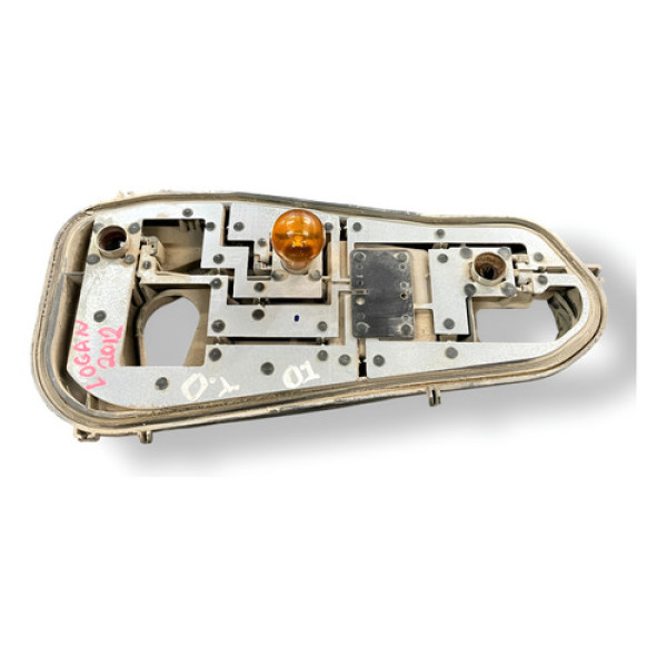 Circuito Lanterna Direita Renault Logan 1.0 2012 2013 2014 Direito/passageiro Vermelho