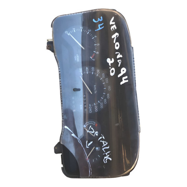 Painel Instrumento Ford Verona 2.0 1994 (detalhe)890505033 Preto